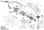 Bosch 0 603 339 003 Pda 180 Delta Sander 230 V / Eu Spare Parts